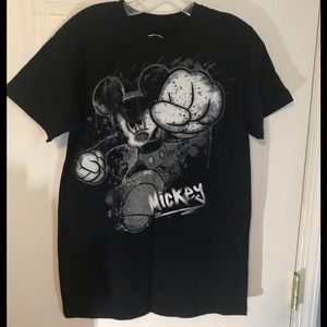 Mickey Mouse Fighter Boxer T Shirt Sz Small